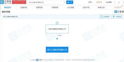 吉利科技新公司 数据处理与存储支持服务的战略布局